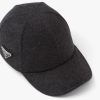 Anthracite Gray Felt baseball cap - Image 3