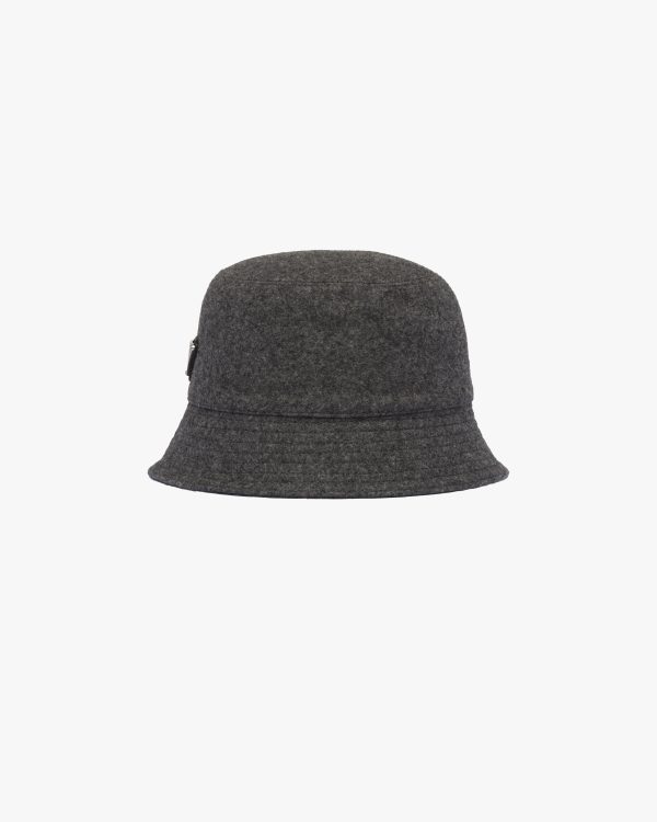 Anthracite Gray Loden Bucket Hat