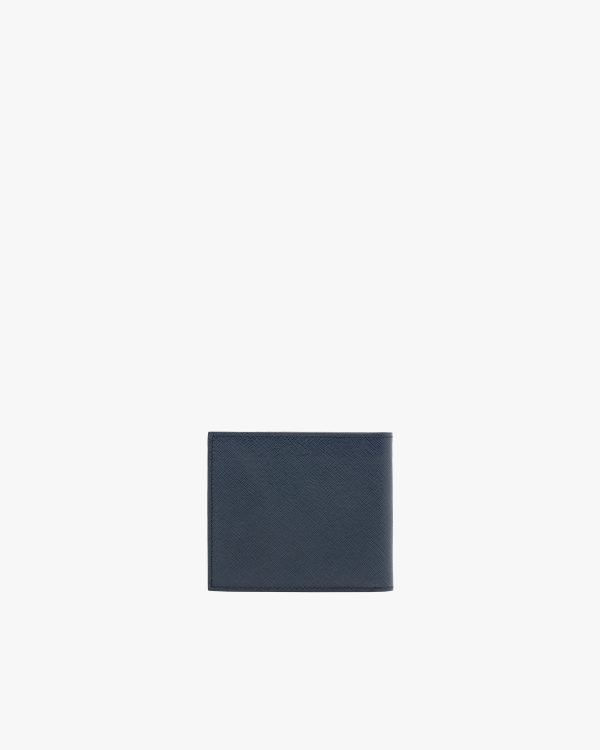 Baltic Blue Saffiano Leather Wallet - Image 5