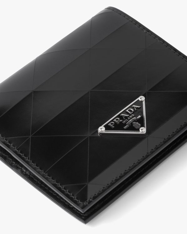 Black Brushed leather wallet - Image 5