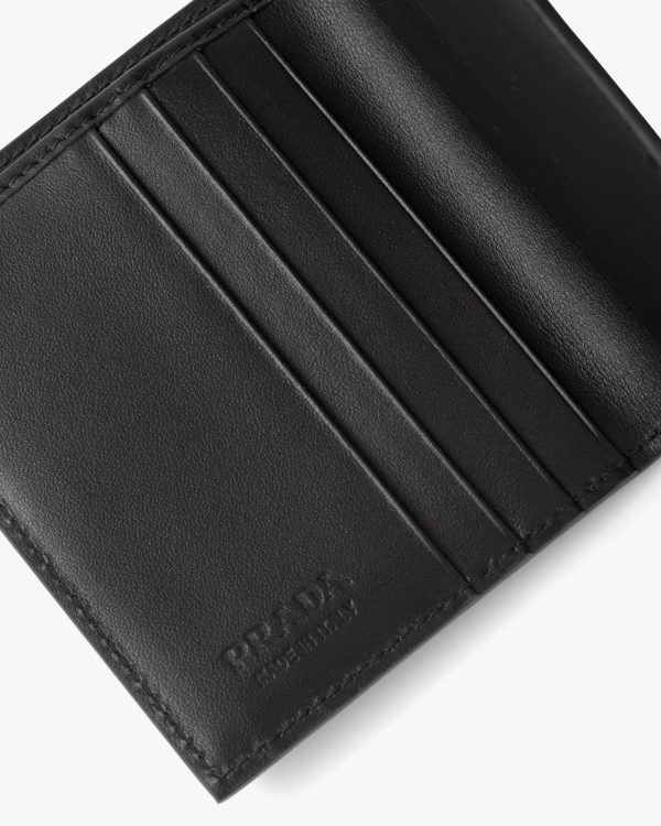 Black Brushed leather wallet - Image 6