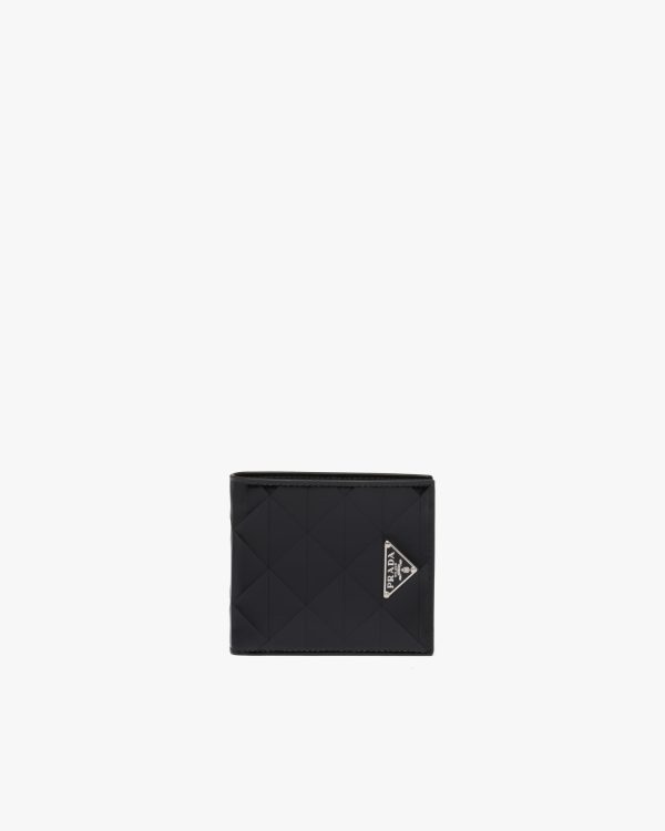 Black Brushed leather wallet