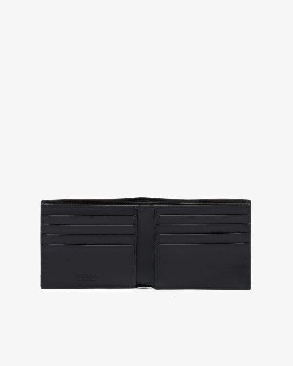 Black Brushed leather wallet - Image 4