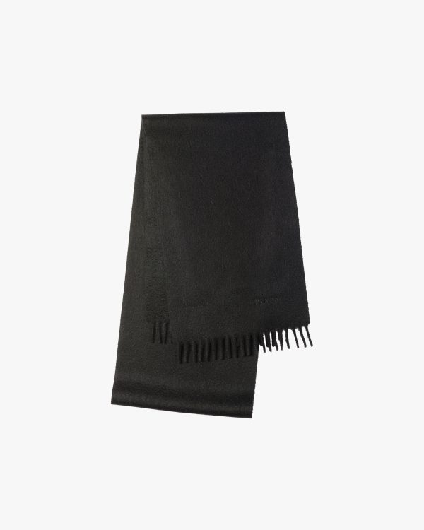 Black Cashmere Scarf