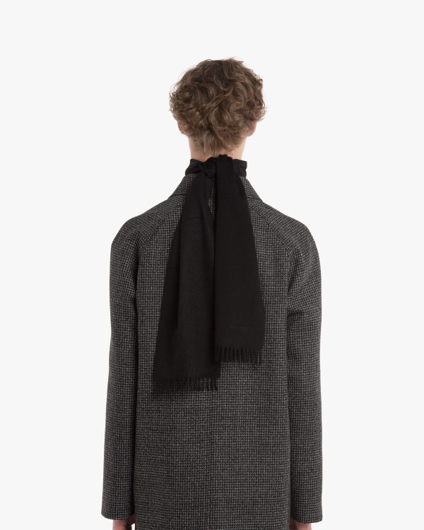 Black Cashmere Scarf - Image 3