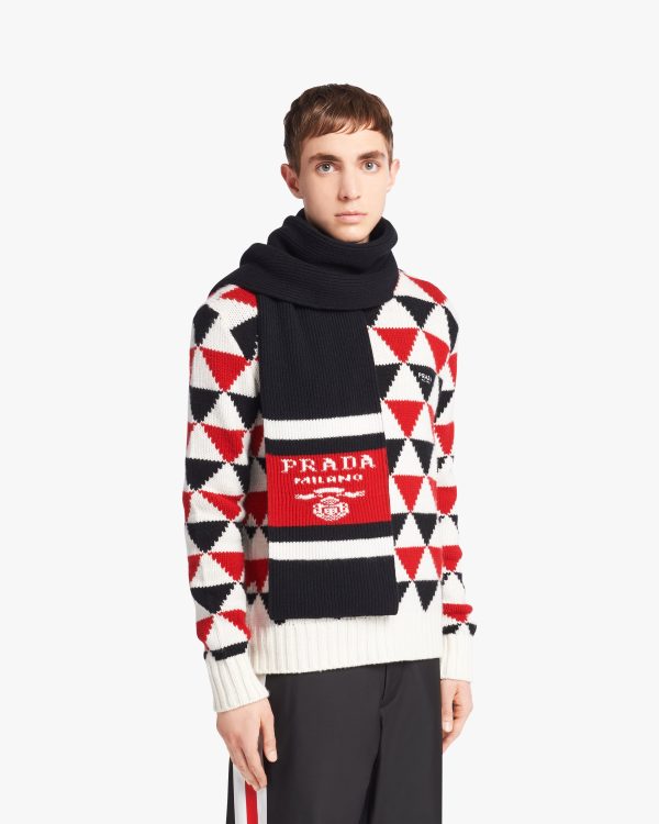 Black Cashmere scarf - Image 2