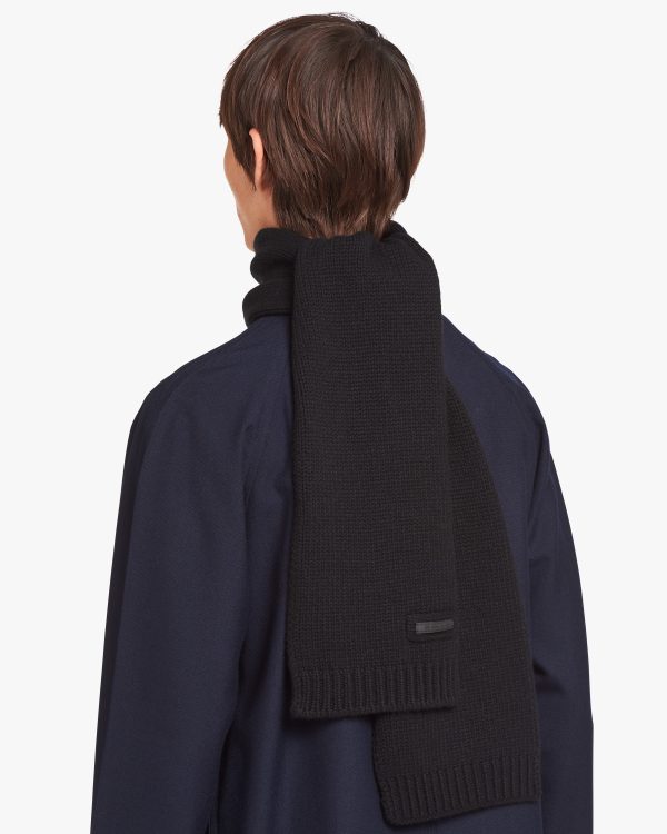 Black Cashmere scarf - Image 3