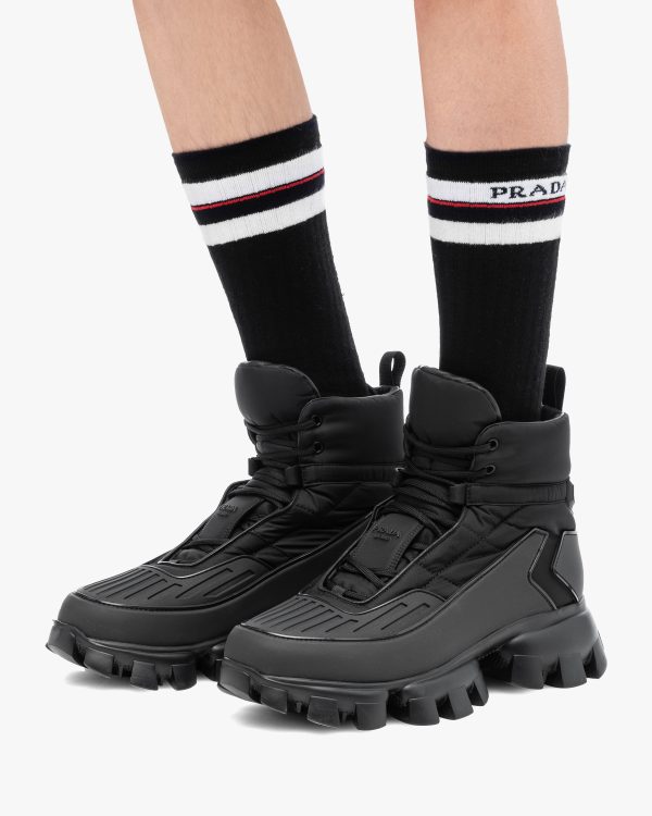 Black Cotton ankle socks - Image 3