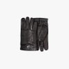 Black Leather Gloves