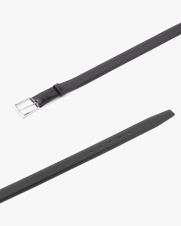 Black Leather belt set - Image 5