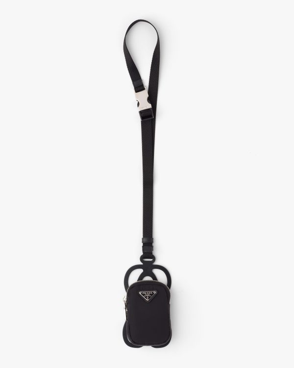 Black Nylon Cellphone Case