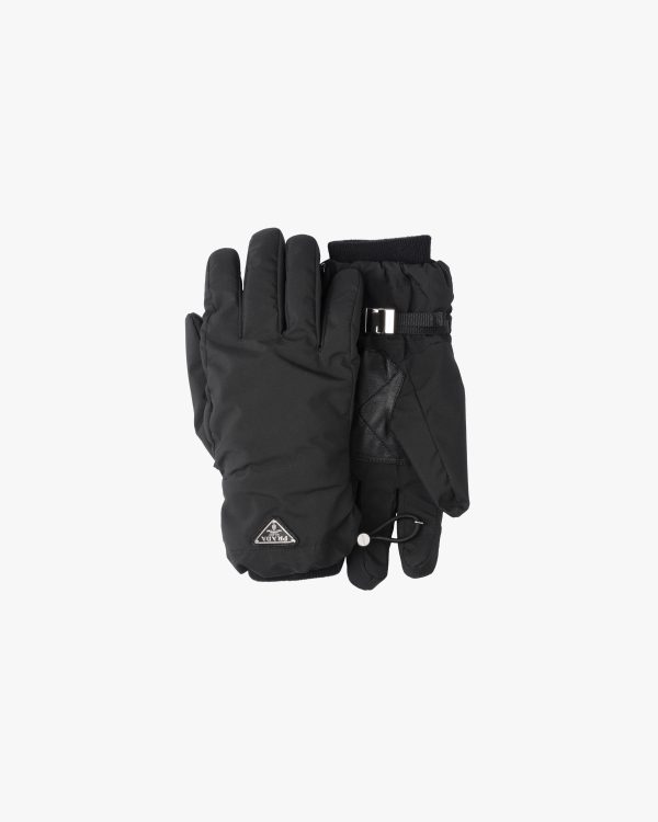 Black Nylon gloves