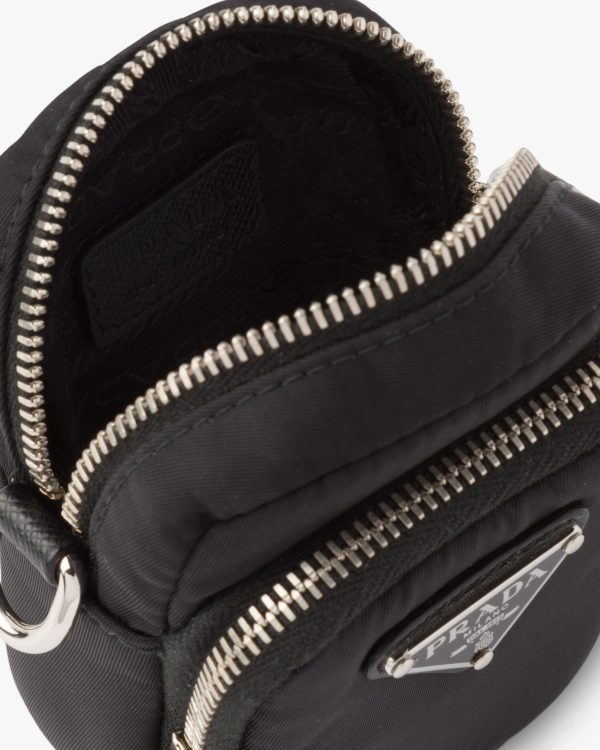 Black Nylon mini-pouch - Image 2