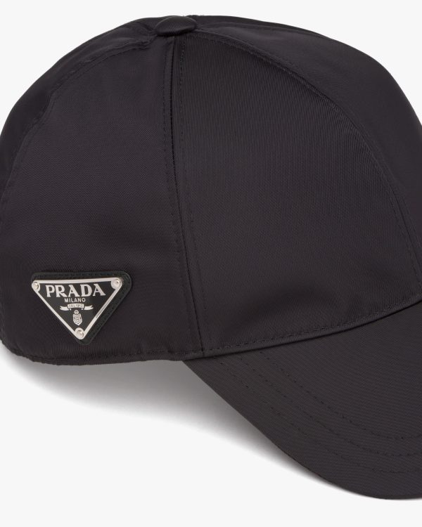 Black Re-Nylon baseball cap - Image 4