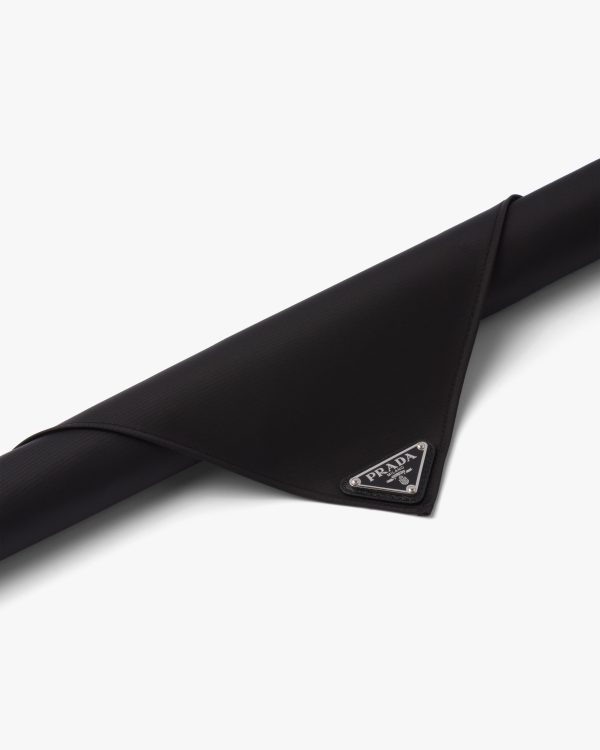 Black Re-Nylon foulard - Image 2