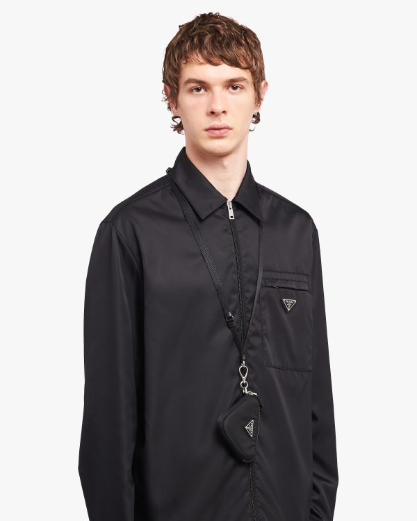 Black Re-Nylon mini pouch - Image 2
