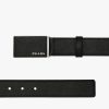 Black Saffiano Leather Belt - Image 3