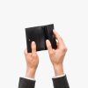 Black Saffiano Leather Card Holder - Image 2