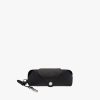 Black Saffiano Leather Glasses Case