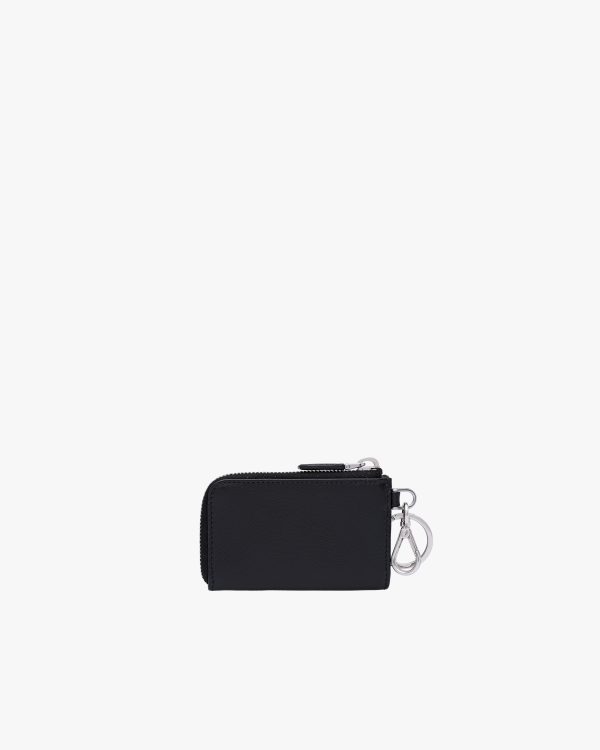 Black Saffiano Leather Mini Pouch - Image 2