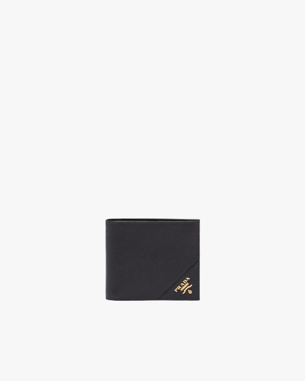 Black Saffiano Leather Wallet