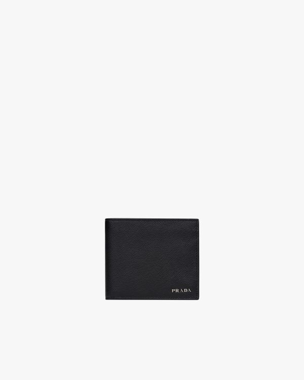 Black Saffiano Leather Wallet