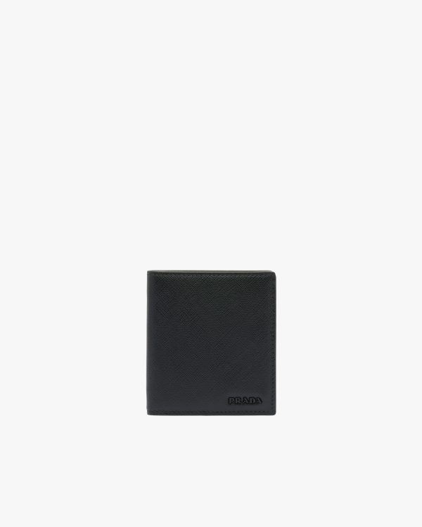 Black Saffiano Leather Wallet