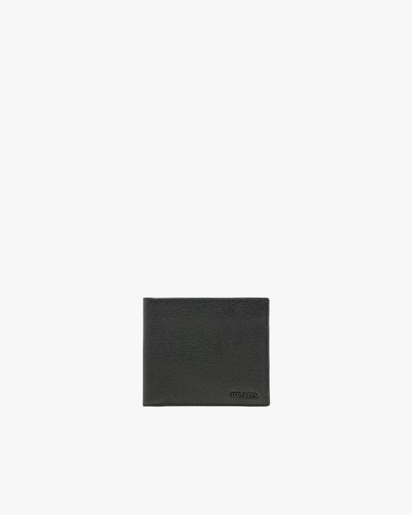 Black Saffiano Leather Wallet