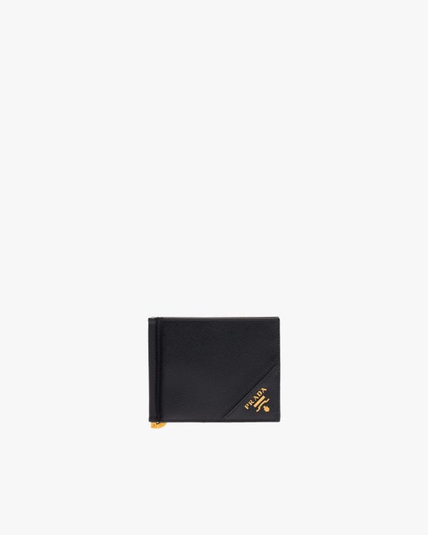 Black Saffiano Leather Wallet