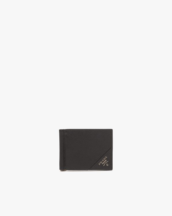 Black Saffiano Leather Wallet