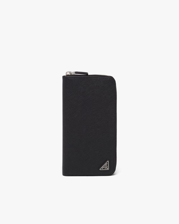 Black Saffiano Leather Wallet