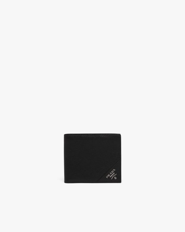 Black Saffiano Leather Wallet