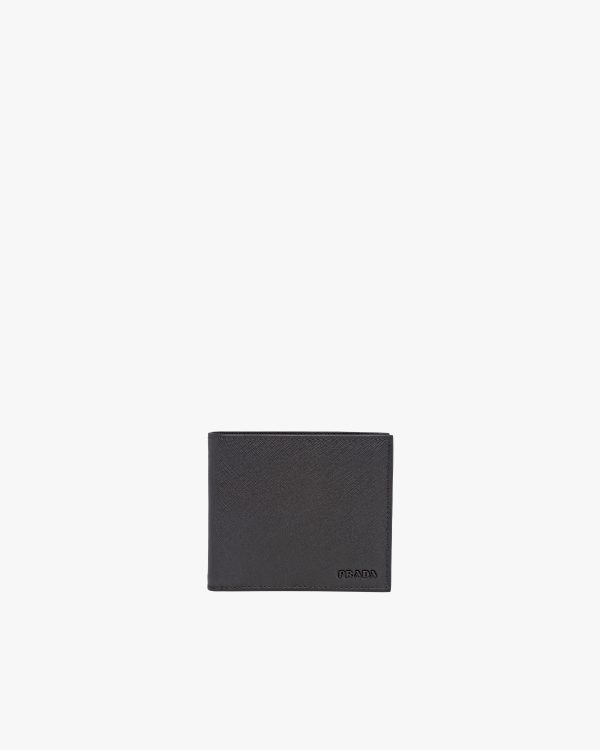 Black Saffiano Leather Wallet