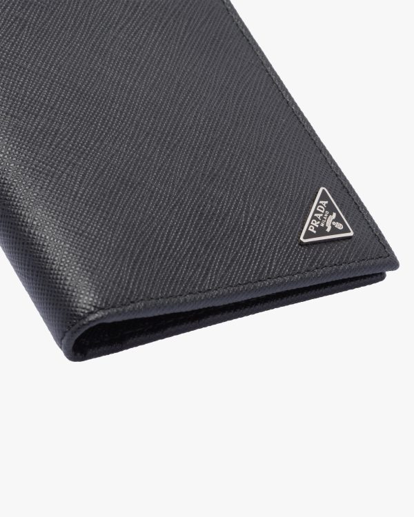 Black Saffiano leather wallet - Image 6