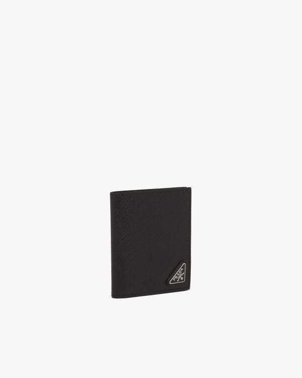 Black Saffiano leather wallet - Image 4