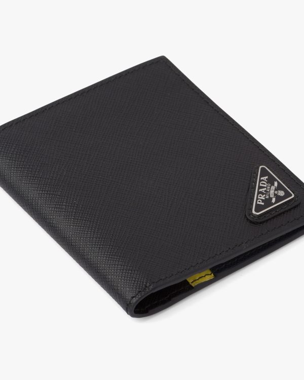 Black Saffiano leather wallet - Image 6