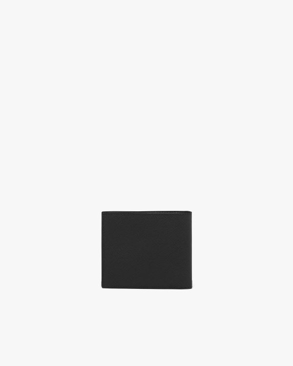 Black Saffiano leather wallet - Image 4