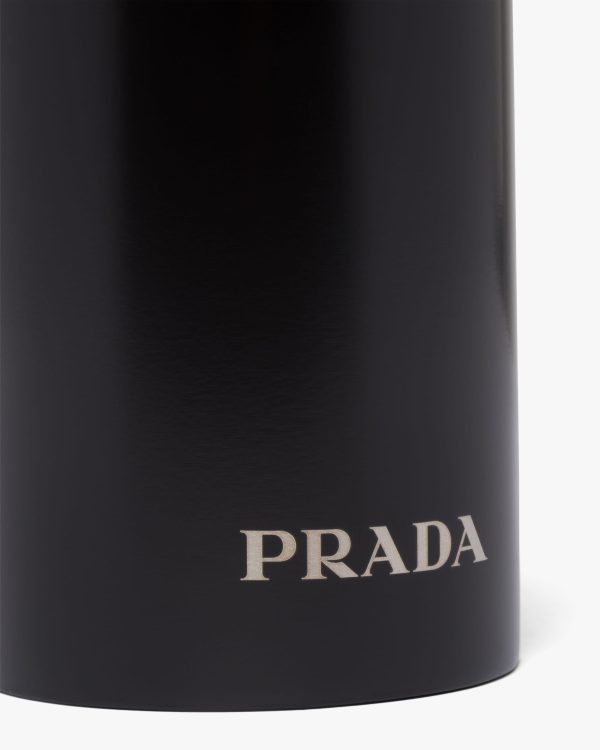 Black Stainless steel water bottle 350 ml - Image 4