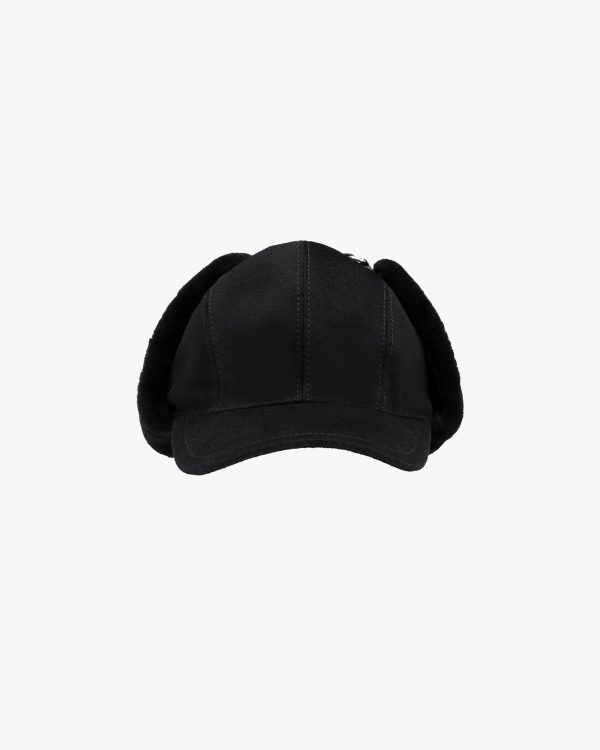 Black Wool Hat