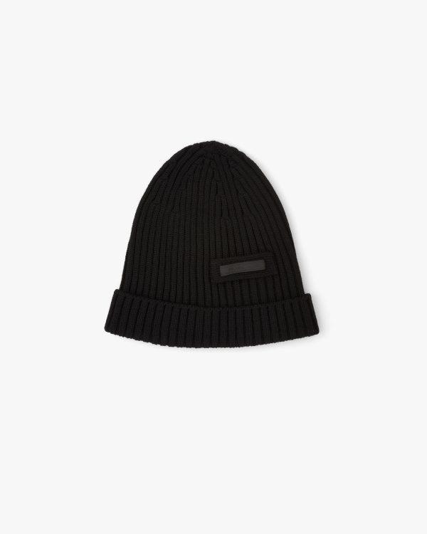 Black Wool beanie