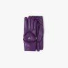 Cyclamen Napa leather gloves