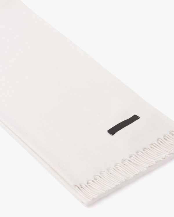 Lavender Tuxedo velour scarf - Image 4