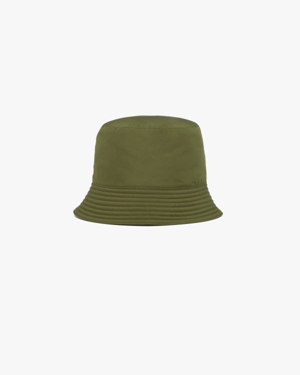 Military Green Technical Fabric Bucket Hat