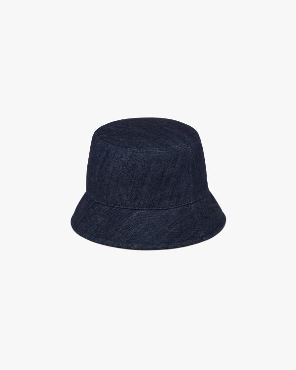 Navy Denim bucket hat - Image 2