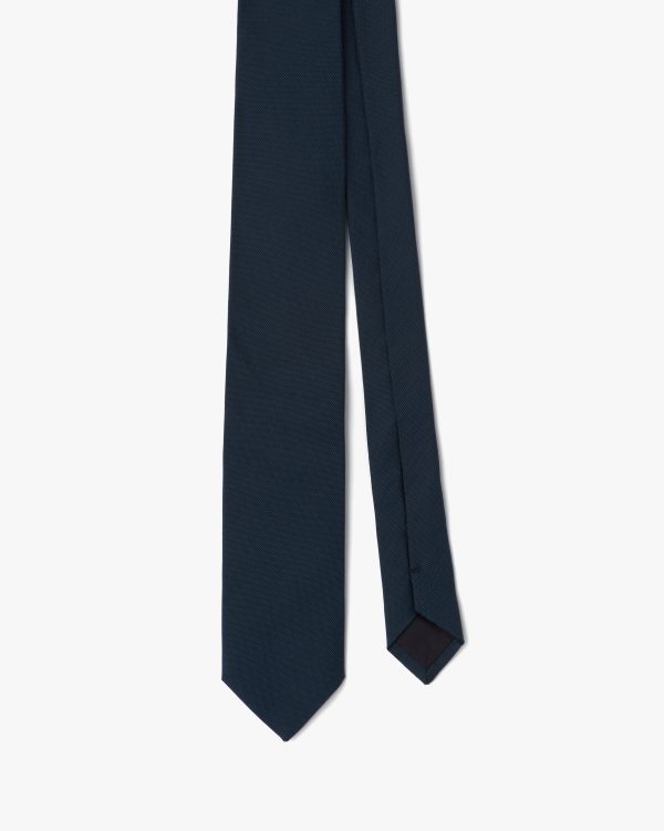 Navy Silk tie
