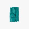 Peacock Blue Napa leather gloves