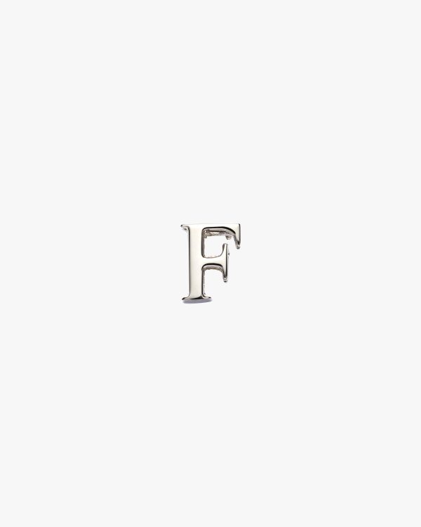 Polished Steel My Character sliding metal letter