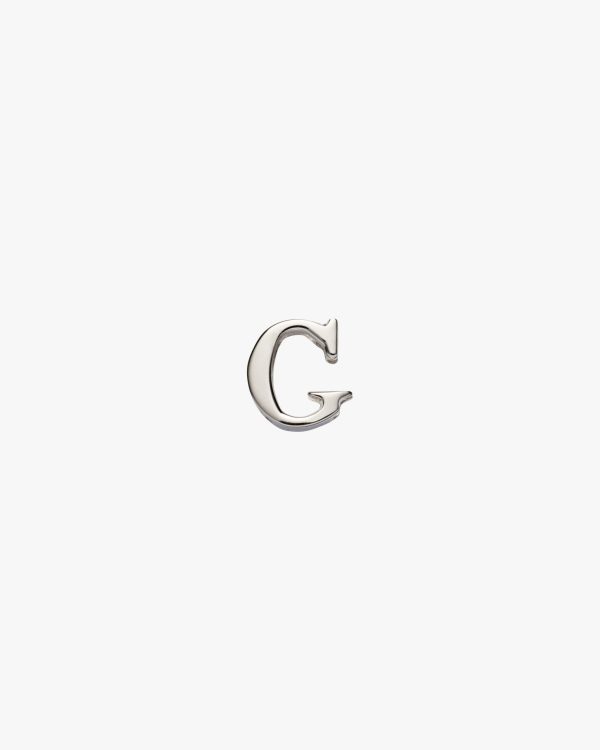 Polished Steel My Character sliding metal letter