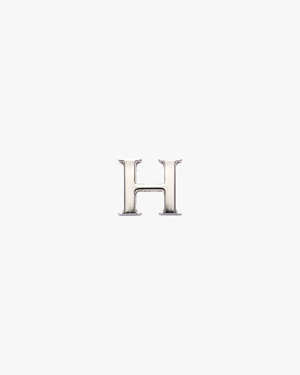 Polished Steel My Character sliding metal letter