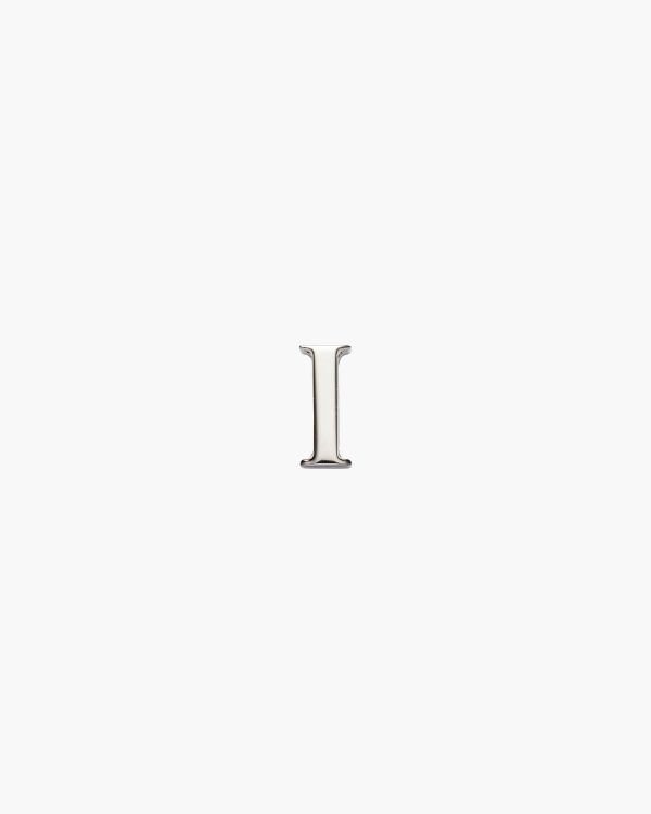 Polished Steel My Character sliding metal letter
